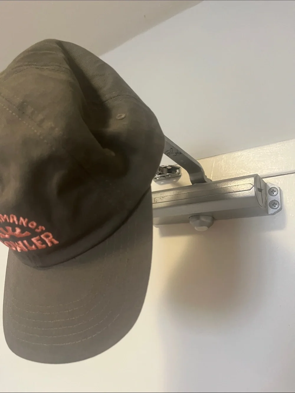 Howler Brothers Olive Green Baseball Cap with Rust Embroidery